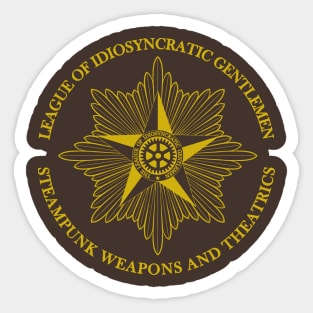 League of Idiosyncratic Gentlemen SWAT Sticker